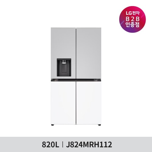 [LG전자] 디오스 오브제컬렉션 얼음정수기냉장고 820L (J824MRH112)